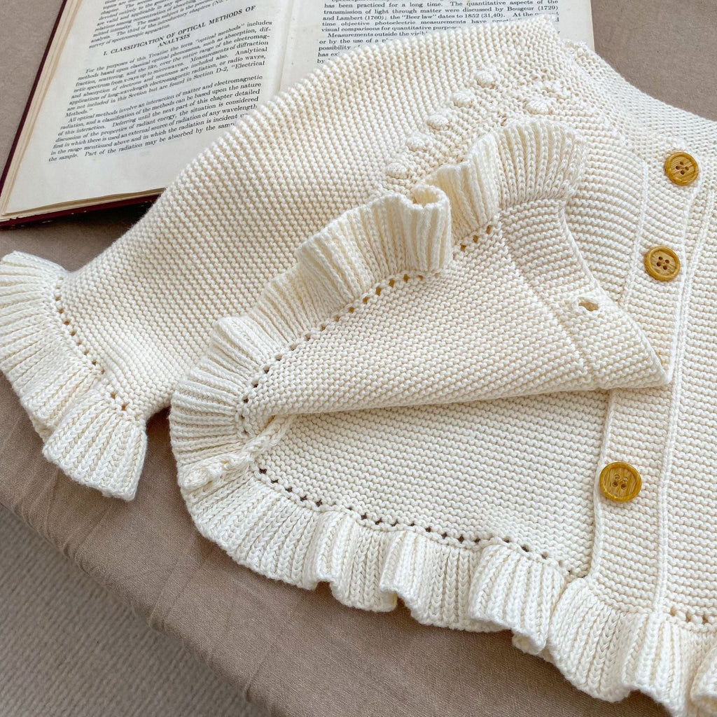 Infant Baby Girl In Autumn Long-Sleeved Cardigan-1