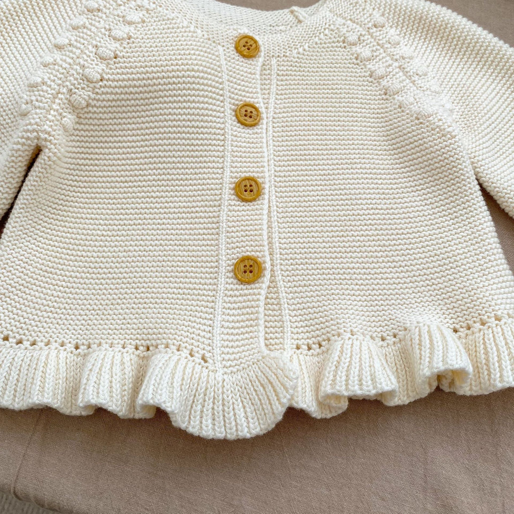 Infant Baby Girl In Autumn Long-Sleeved Cardigan-2